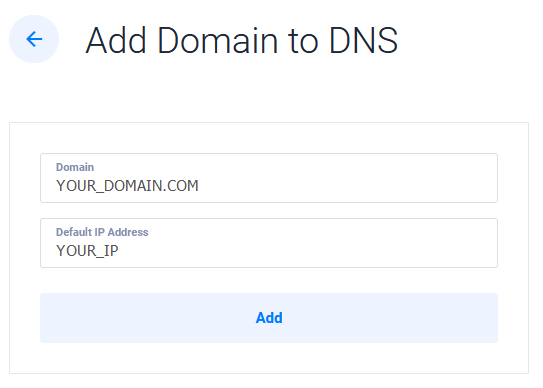 vultr dns